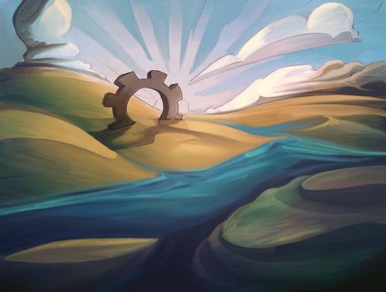 Environment paintings: env0