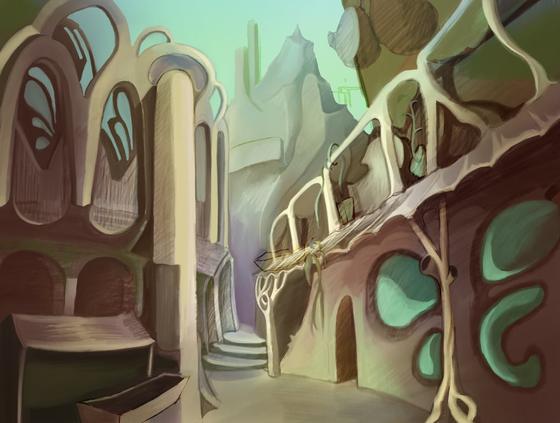 Environment paintings: env2
